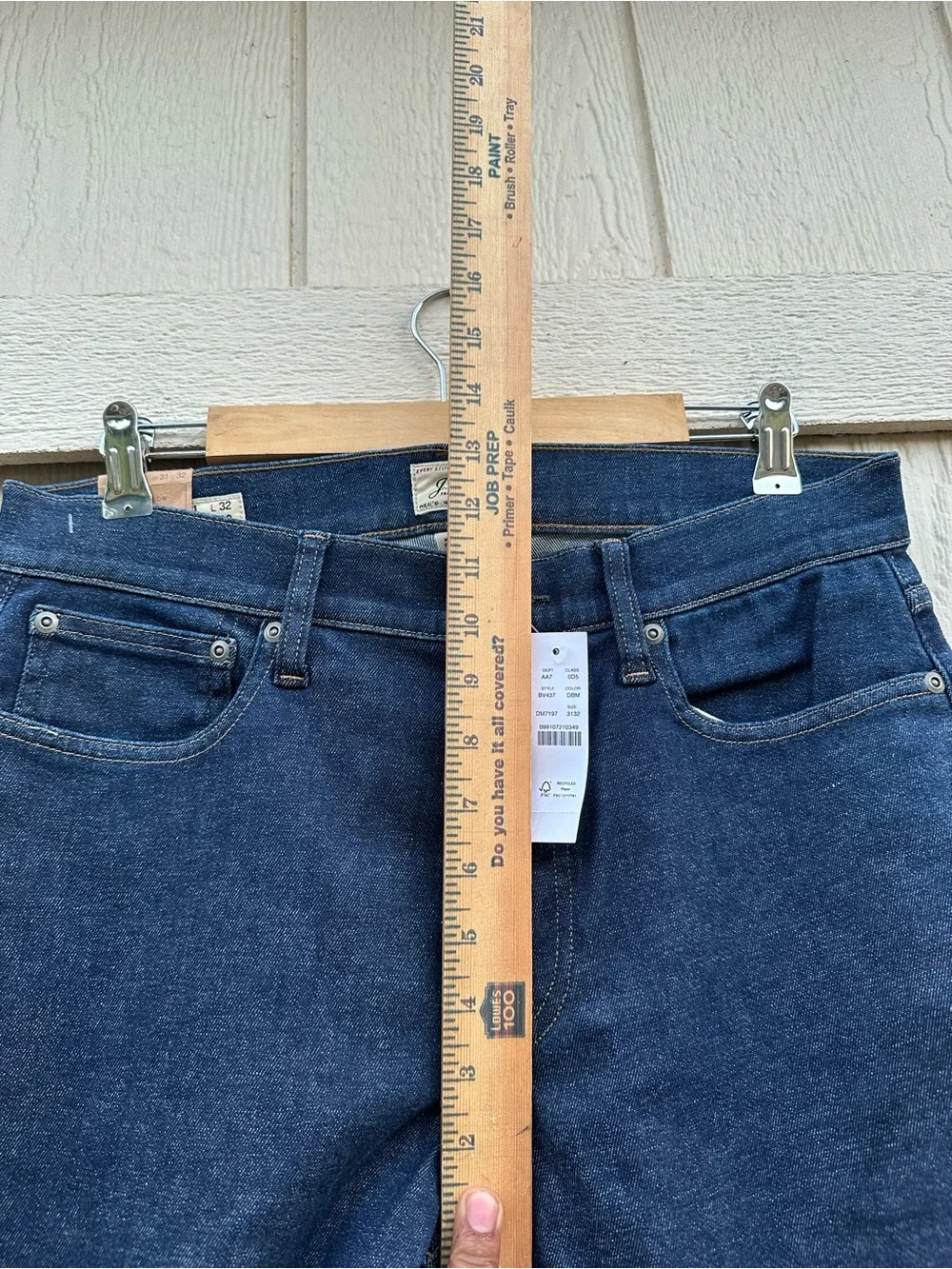 J. Crew 1040 Men’s Athletic Tapered-fit Jeans in One-Year Wash $139 NEW 31X32